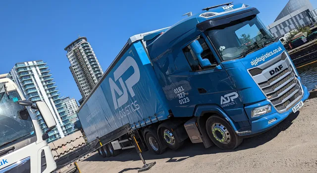 Website project: AJP Logistics